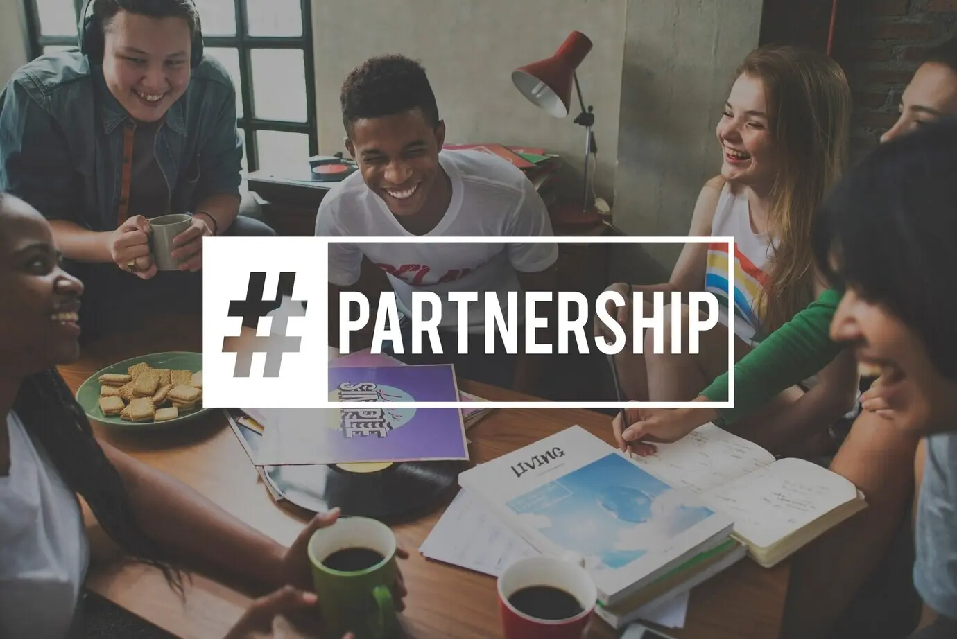 Планирование, план, партнёрство, хэштег, слово.